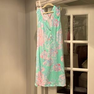 EUC XL Lilly Pulitzer Essie dress minty fresh